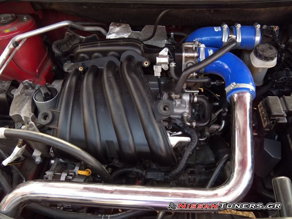 HR16DE turbo kit with pics Nissan Versa Forums